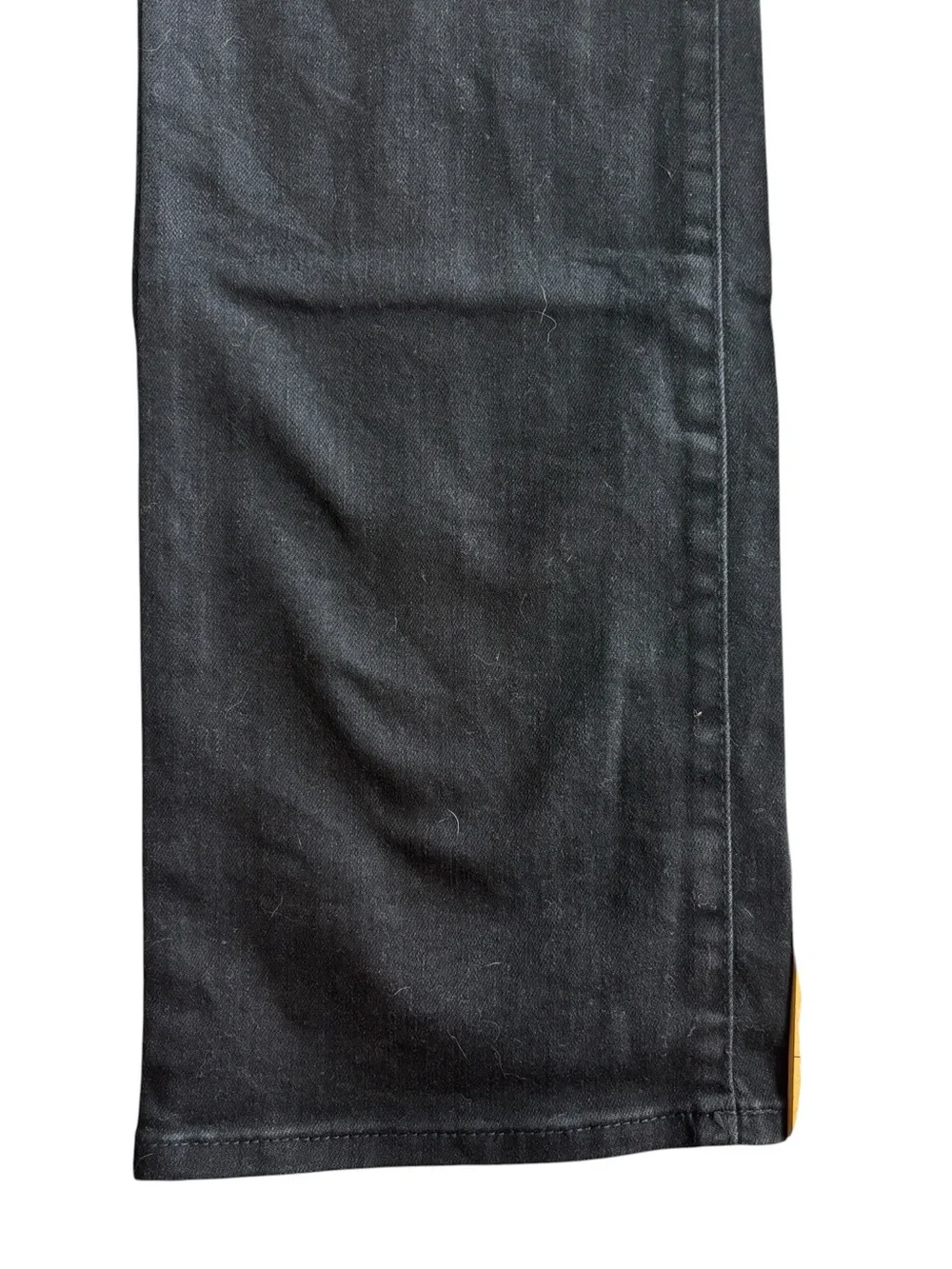 NYDJ Tummy Control Straight Leg Stretch Denim Black Size 4 Style MBDMMS2829